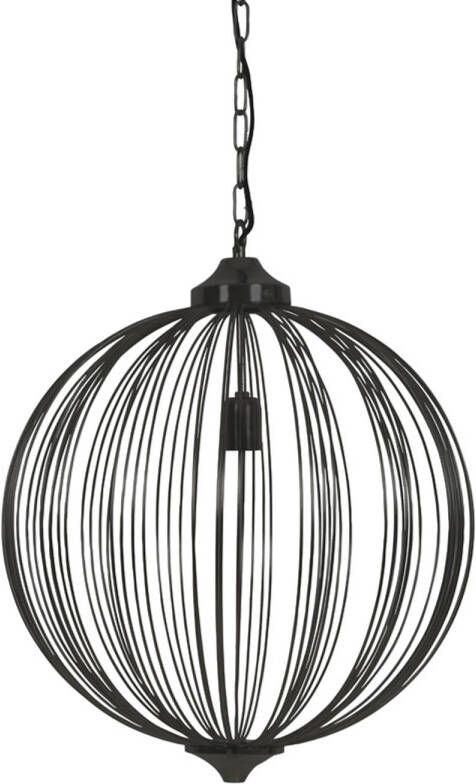 Light&Living Hanglamp Mala M Zwart 60 x Ø50