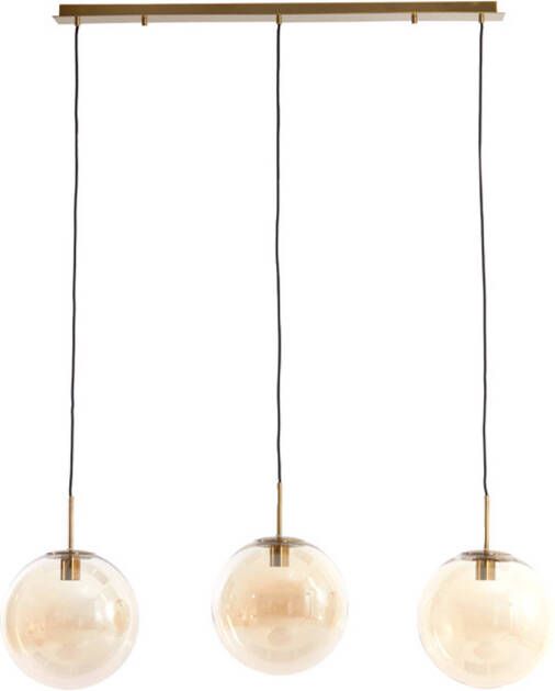 Light & Living Hanglamp Medina 120x30x30cm Oranje