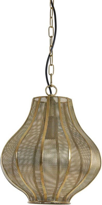Light & Living Hanglamp 'Micha' 27cm kleur Goud