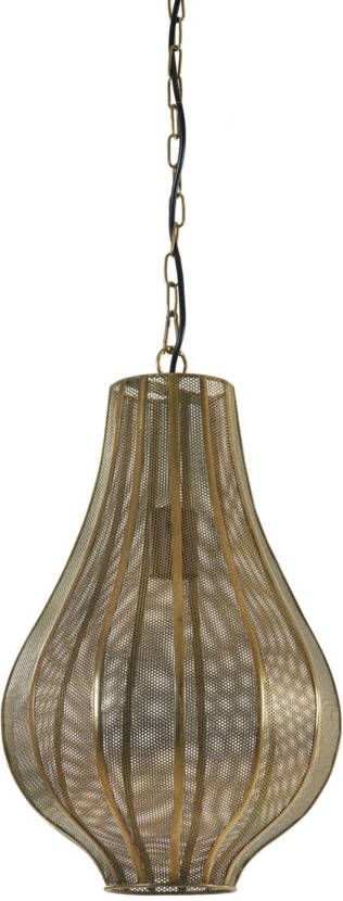 Light & Living Hanglamp 'Micha' 29cm kleur Goud