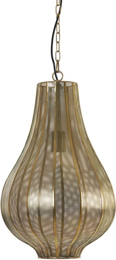 Light & Living Hanglamp 'Micha' 33cm kleur Goud