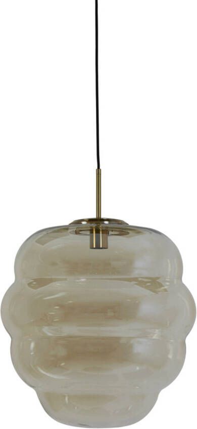 Light & Living Hanglamp 'Misty' 45cm kleur Amber Goud