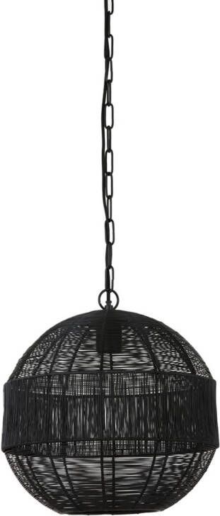 Light & Living Hanglamp 'Pilka' Ø35cm kleur Mat Zwart