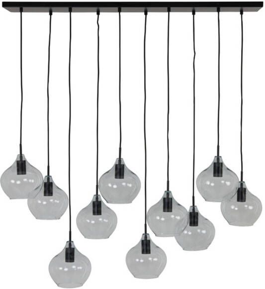 Light & Living Rakel 10L 124x35x60 cm zwart hanglamp