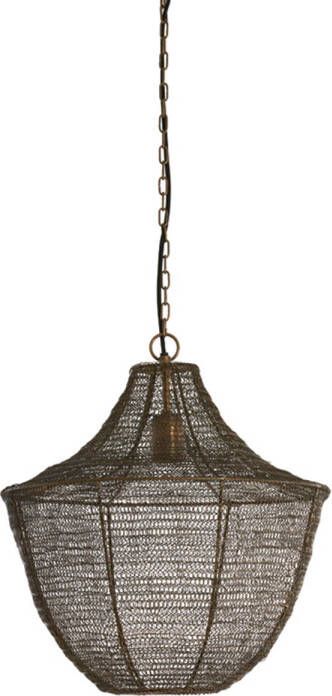 Light & Living Hanglamp Sharika Ø40x44cm Brons