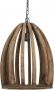 Light & Living Hanglamp Haranka 38cm Mangohout Chocoladebruin - Thumbnail 2