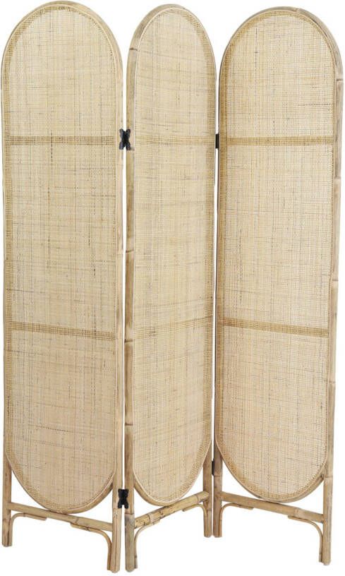 Light & Living Roomdivider 'Herwin' Webbing kleur Naturel