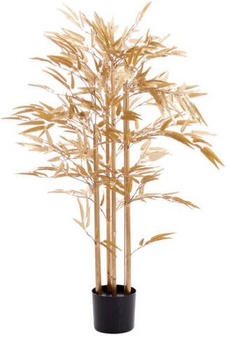 Light & Living Kunstplant Bamboo 120x70x120cm Goud