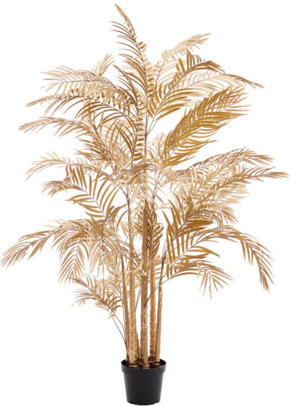 Light & Living Kunstplant Palm 198x160x198cm Goud