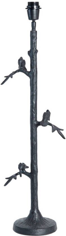 Light & Living Tafellamp Branch 66cm Mat Zwart (excl. kap)