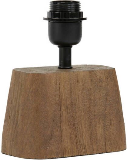 Light & Living Light&living Lampvoet 16x10x11 cm KARDAN hout donker bruin