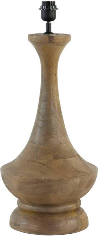 Light & Living Light&living Lampvoet Ø28x66 cm NICOLO hout mat bruin