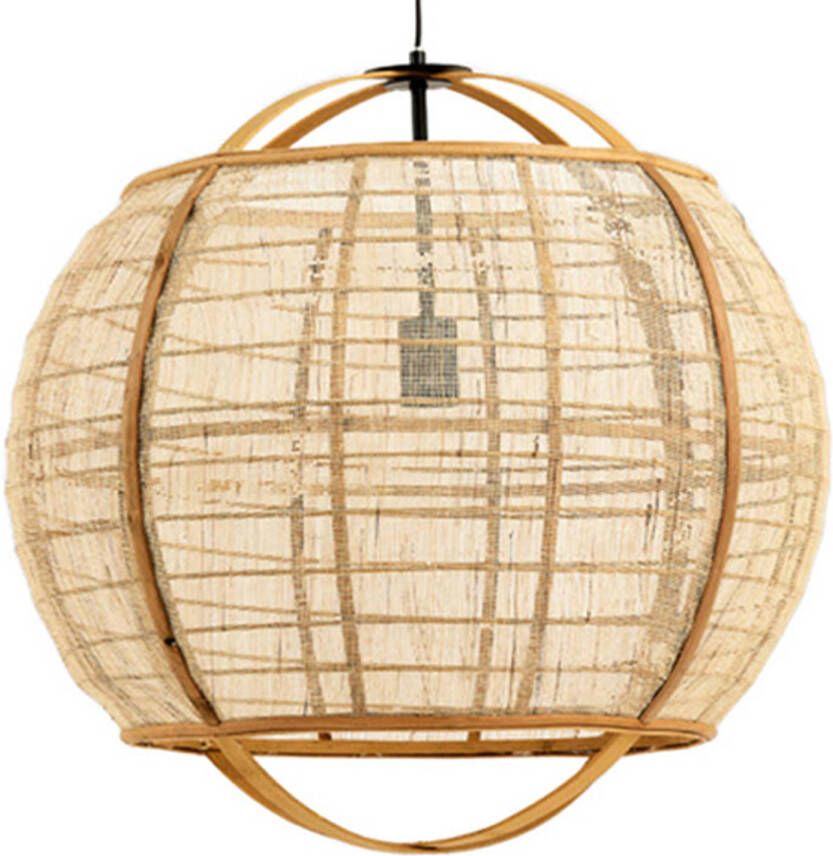 Light & Living Light and Living hanglamp beige bamboe 2972113