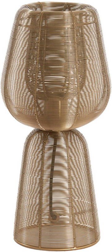Light & Living Light and Living tafellamp goud metaal 1883385