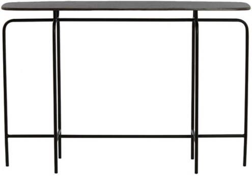 Light & Living Light&living Side table 120x30x80 cm ZAPALA antiek zwart-mat zwart