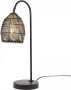Light & Living Tafellamp MEYA 23x18x60cm Zwart - Thumbnail 2