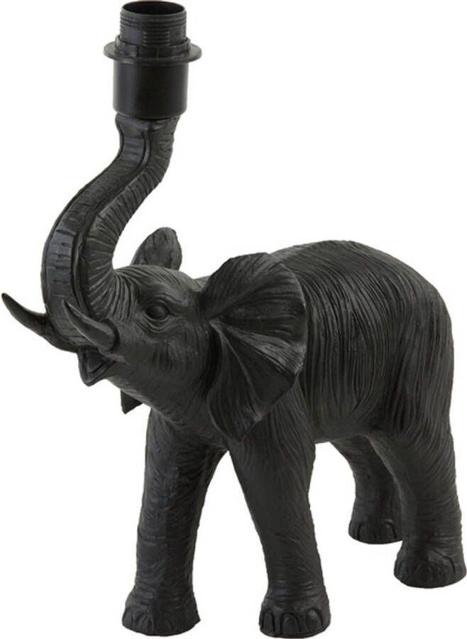 Light & Living Olifant Lampvoet E27 Matzwart 37 x 14 x 40 cm