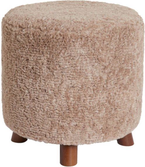 Light & Living Pouf 40x40 cm POLLY brown-grey+brown