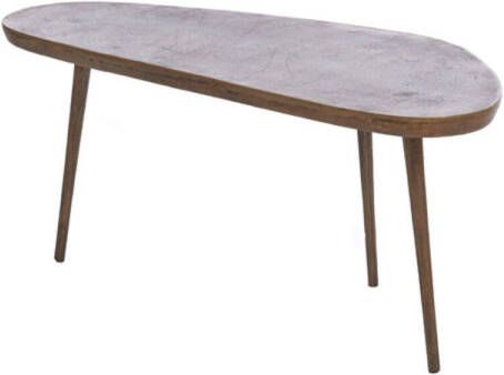 Light & Living Salontafel PUNO 87x42x39cm Brons