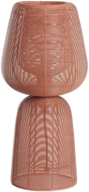 Light & Living Tafellamp Aboso Ø24x54cm Rood