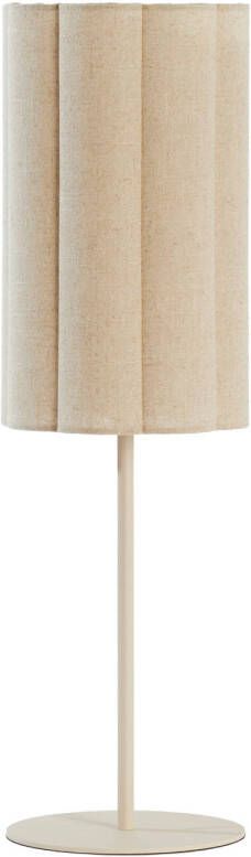 Light & Living Tafellamp Fringe Ø20x70cm Bruin