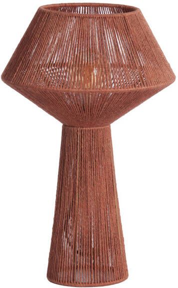 Light & Living Tafellamp Fugia Ø30x47cm Rood