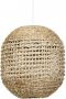 Light & Living Tripoli Hanglamp Rotan Naturel Wit Ø42x47cm - Thumbnail 2