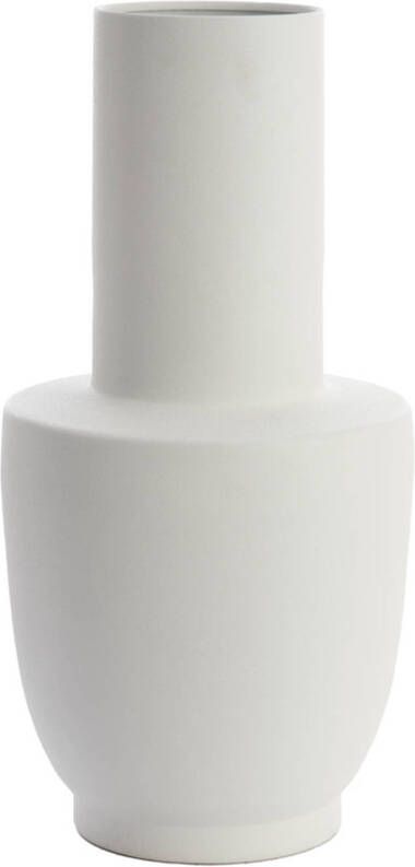 Light & Living Vaas DATUH Ø29x55cm Wit