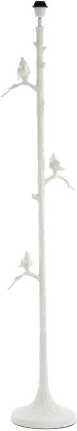 Light & Living Vloerlamp 'Branch' 165cm kleur Mat Wit (excl. kap)