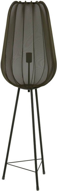 Light & Living Vloerlamp 'Plumeria' 132cm kleur Donkergroen