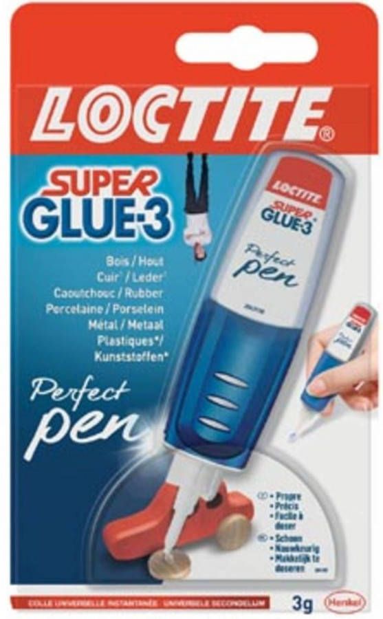 Loctite secondelijm Perfect Pen 3 g op blister
