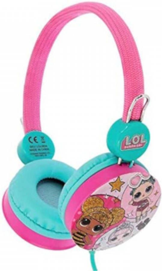 L.O.L. Surprise! koptelefoon meisjes 90 cm roze blauw