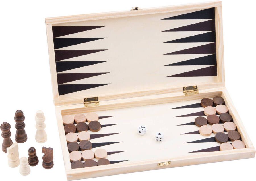 Longfield Games Schaak Backgammon set