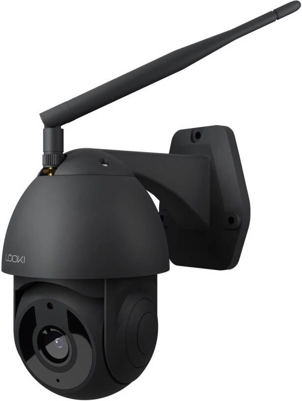 Looki 360Pro Beveiligingscamera Buiten incl. 32GB SD-kaart (Zwart)
