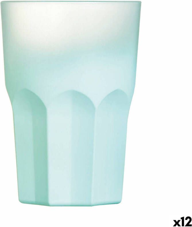 Luminarc Glas Summer Pop Turkoois Glas 12 Stuks 400 ml