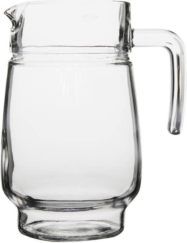 Luminarc Glazen schenkkan karaf 1 6 liter Waterkannen
