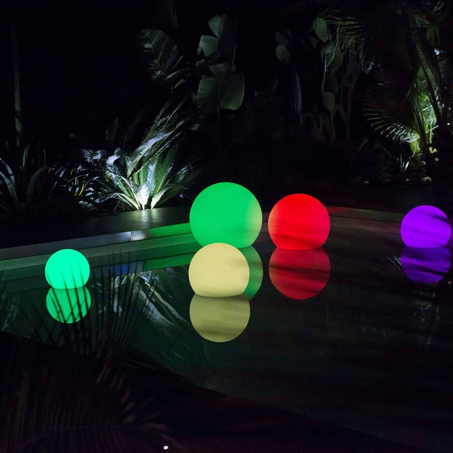 Lumisky Led Drijvende Draadloze Lichtbal Multicolore D30cm Bobby