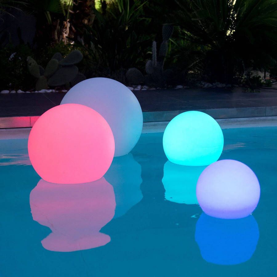 Lumisky Drijvende Draadloze Led-lichtbol Meerkleurig Multicolore D50cm Bobby
