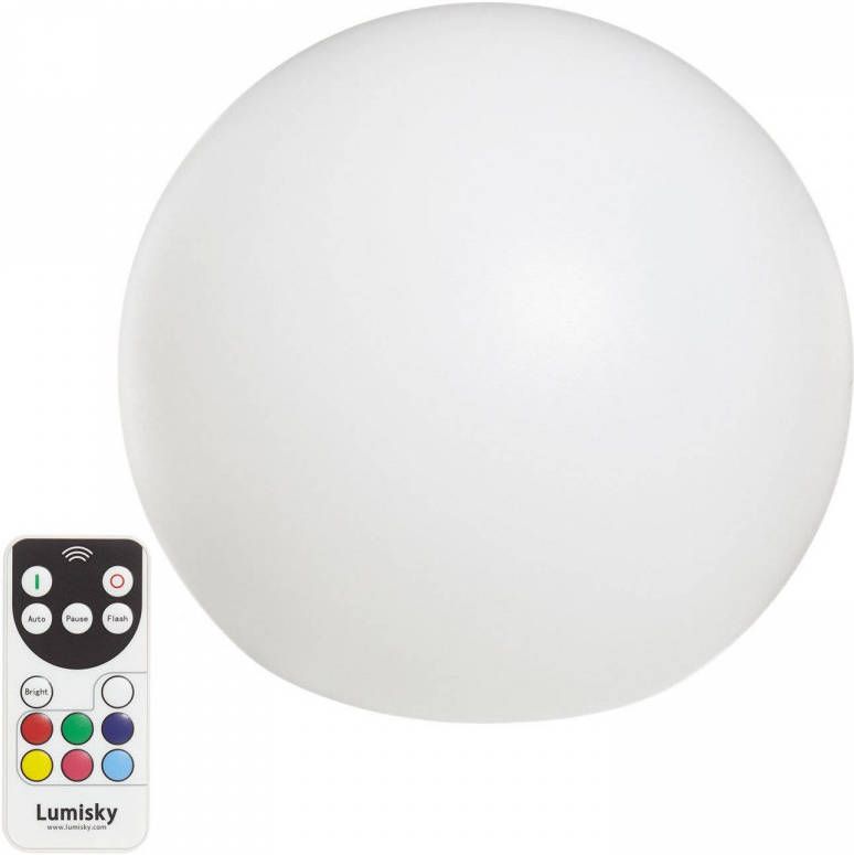 Lumisky Drijvende Draadloze Led-lichtbol Meerkleurig Multicolore D60cm Bobby