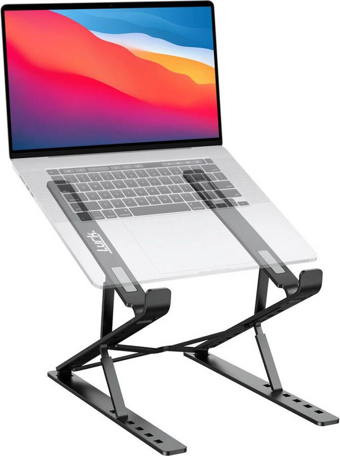 Lurk laptop standaard verstelbaar Ergonomische Laptophouder Opvouwbaar Notebook boek tablet 11 t m 17 inch