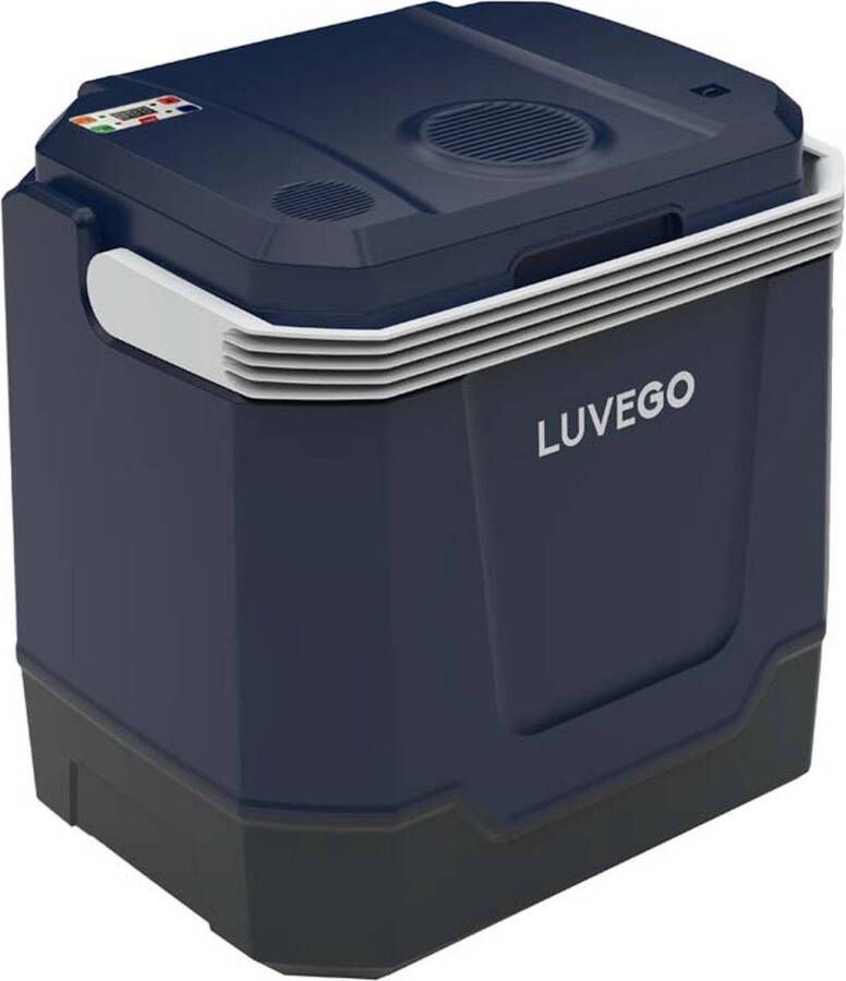 Luvego Koelbox Thermo Elektrische 32L Eco Stand 12v 230 volt Coolbox Koelbox Elektrisch met Ingebouwde Bluetooth