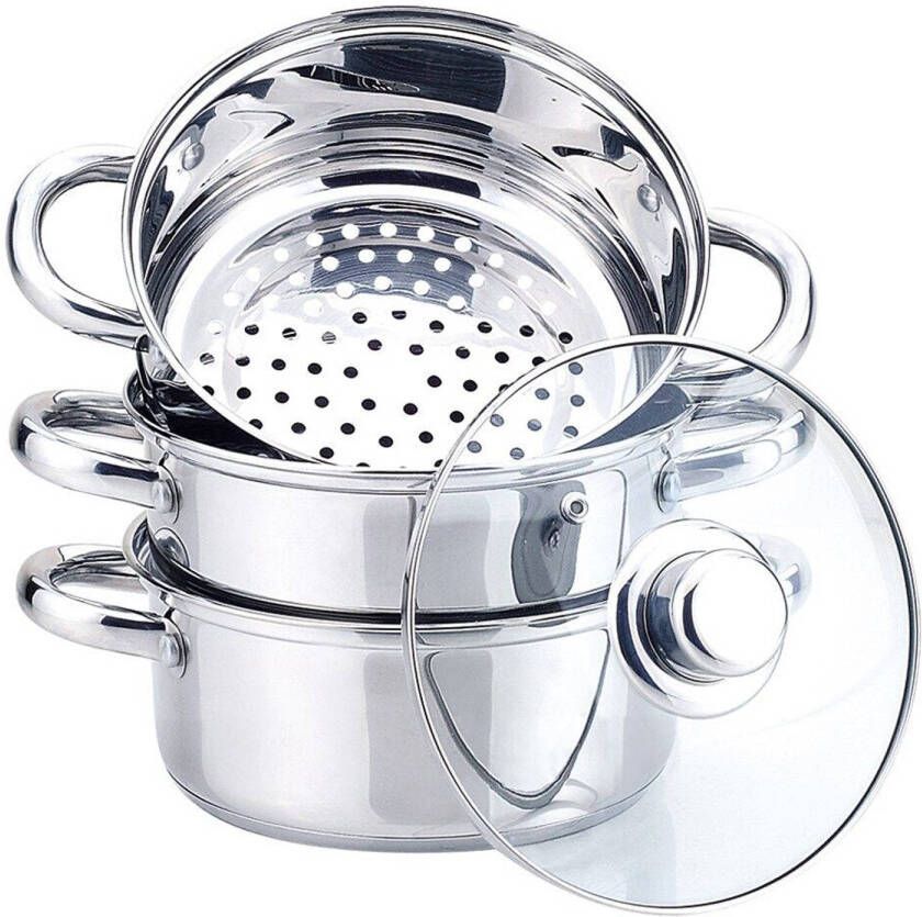 Maestro MR-2900-20 Sstoompan zilver 3 L Ø 20 cm