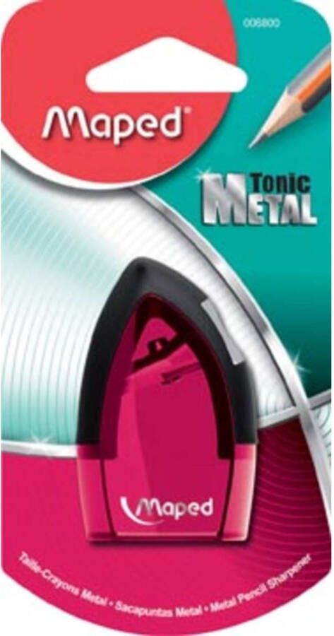 Maped Potloodslijper Tonic Metal 1-gaats op blister