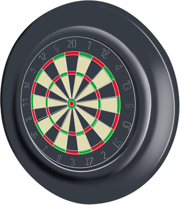 Masterdarts Dartbord Surround Ring voor Dartborden tot 45 CM Rubber Zwart
