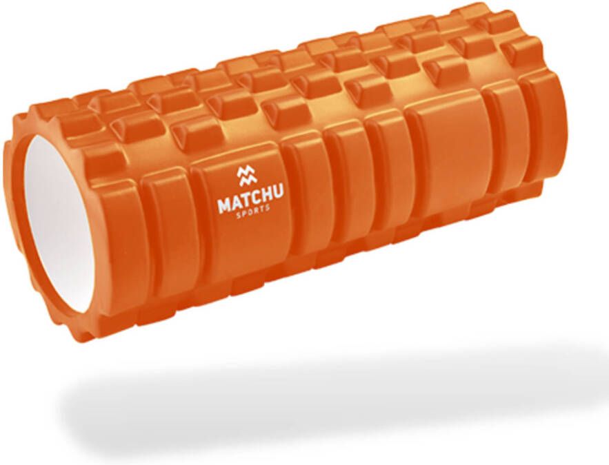 Matchu Sports Foam Roller oranje 33cm Ø 14cm