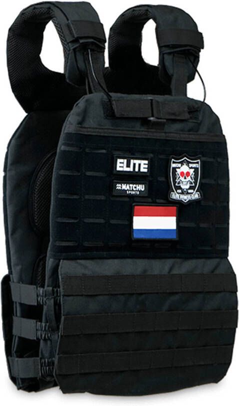Matchu Sports Tactical weight vest Zwart 60 cm 32 cm