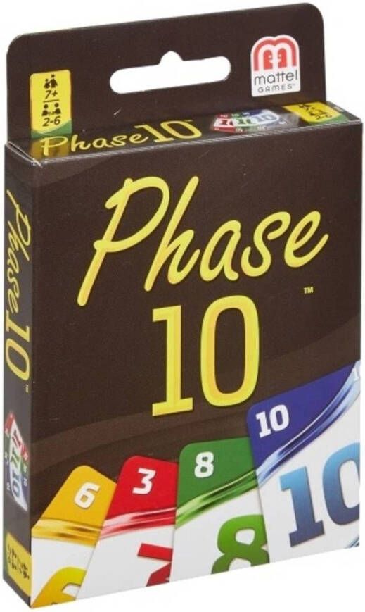 Mattel Games Phase 10 kaartspel