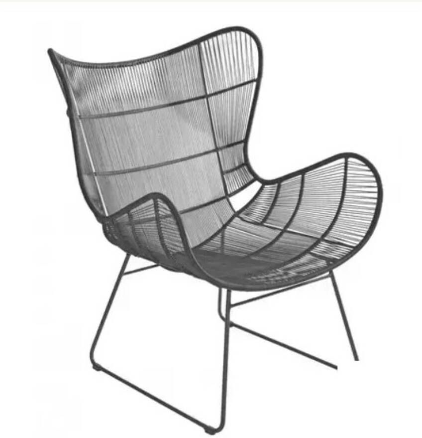 Max&Luuk Kim oorfauteuil coal