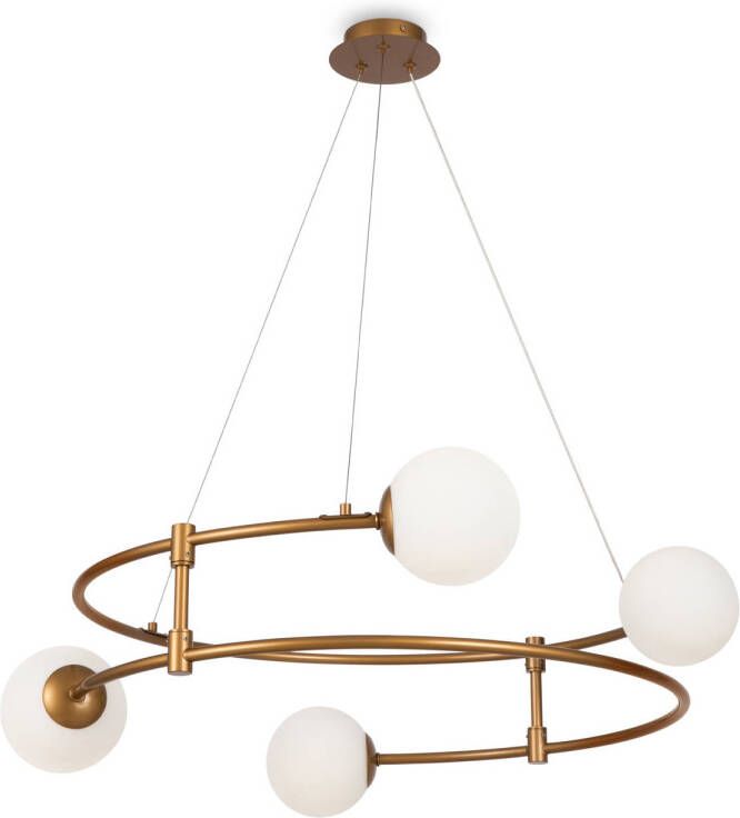 Maytoni Hanglamp Balance Goud Ø61