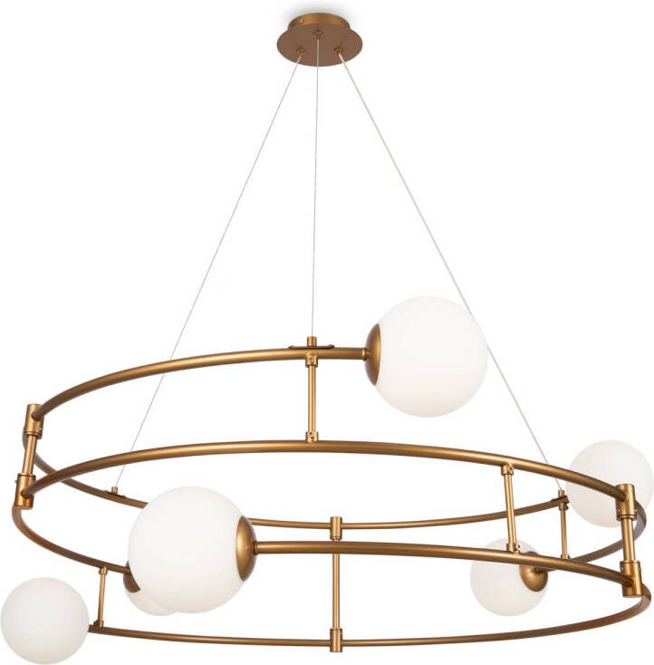 Maytoni Hanglamp Balance Goud Ø81 2